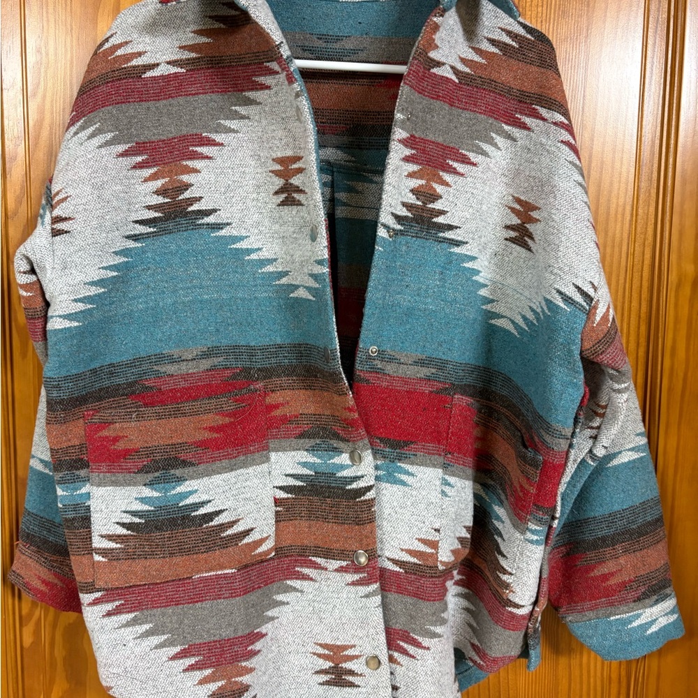 Amoli Southwestern Patterned Jacket - image 1